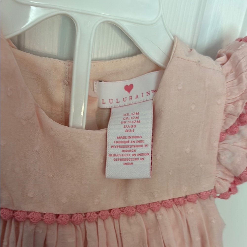 Pink Embellished Ruffled Sundress - Picture 11 of 11